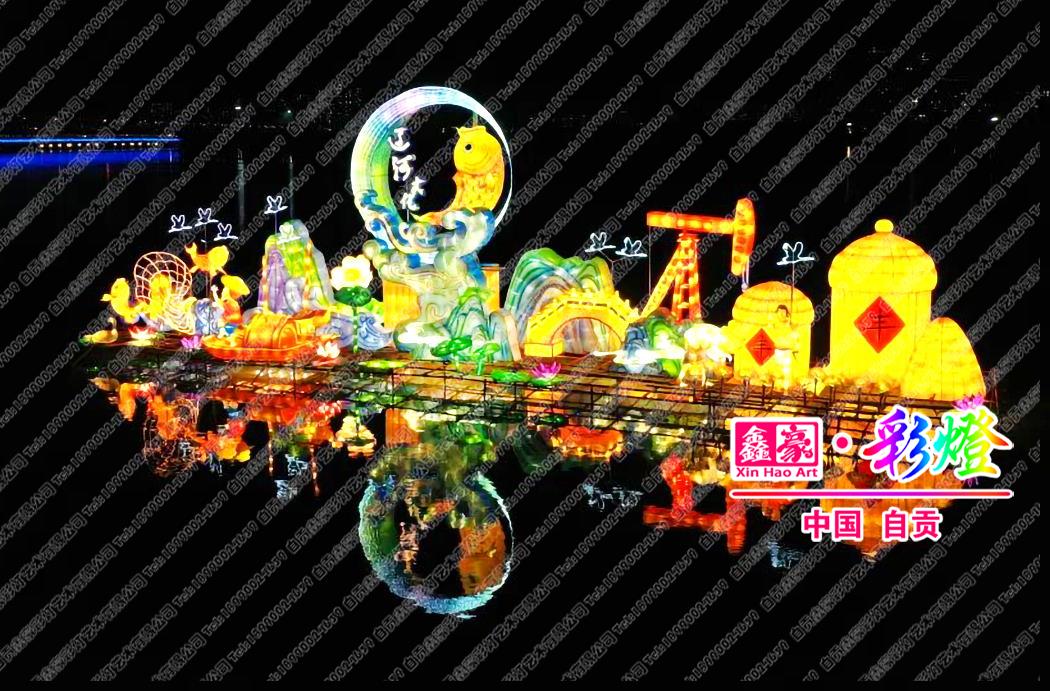 水上花燈 水上花燈